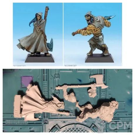 Описание картинки Danu warrior &amp; spasm warrior 2 от Old curiosity shop по цене 760руб | Свободный Рынок Миниатюр - СРМ