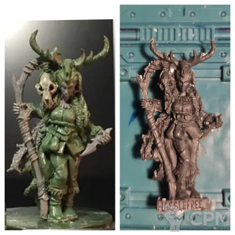 Описание картинки Frost shaman Boudi от Old curiosity shop по цене 350руб | Свободный Рынок Миниатюр - СРМ