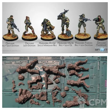 Описание картинки Hassassin bahram starter pack от Greed's storehouse по цене 1 750руб | Свободный Рынок Миниатюр - СРМ