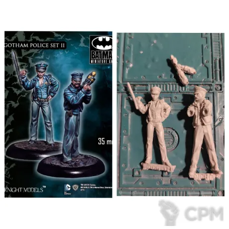 Описание картинки Gotham police set 2 от Greed's storehouse по цене 590руб | Свободный Рынок Миниатюр - СРМ