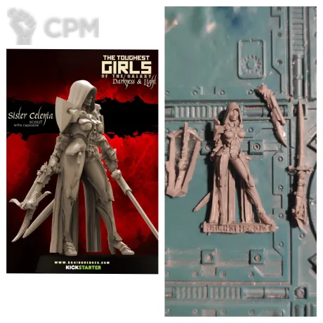 Описание картинки Cyrenia scout sister от Greed's storehouse по цене 550руб | Свободный Рынок Миниатюр - СРМ