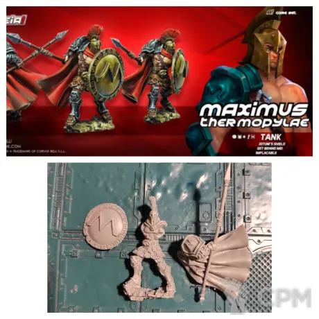 Описание картинки Maximus Thermopylae от Greed's storehouse по цене 750руб | Свободный Рынок Миниатюр - СРМ