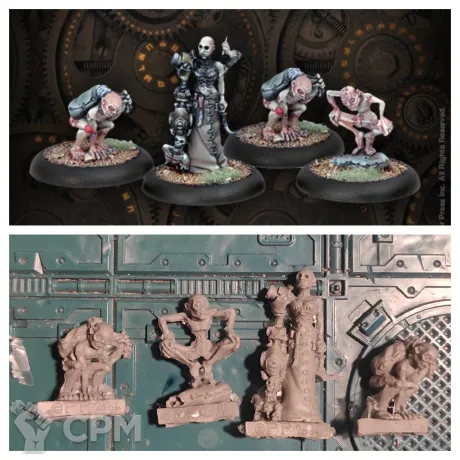 Описание картинки Necro surgeon &amp; stitch thralls от Greed's storehouse по цене 950руб | Свободный Рынок Миниатюр - СРМ