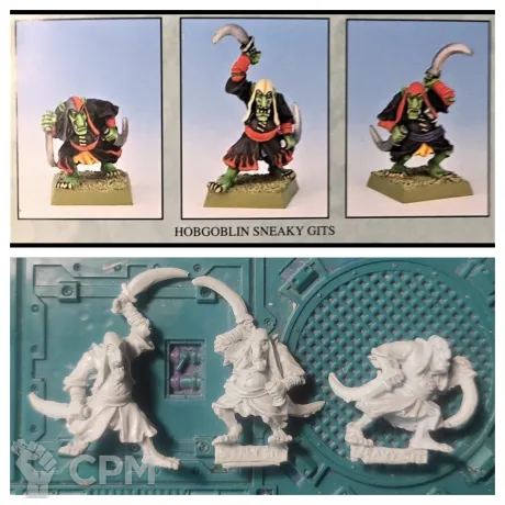 Описание картинки Hobgoblin sneaky gits от Greed's storehouse по цене 750руб | Свободный Рынок Миниатюр - СРМ