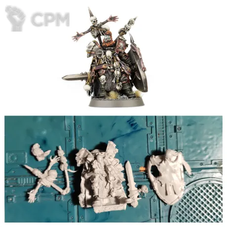 Описание картинки Wulfrik the wanderer от Greed's storehouse по цене 550руб | Свободный Рынок Миниатюр - СРМ