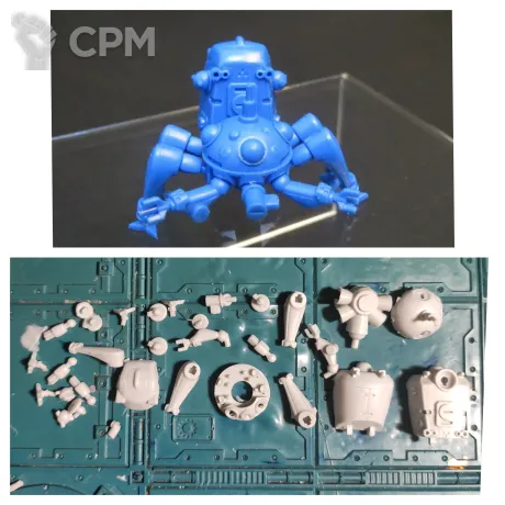 Описание картинки Ghost in the shell. Tachikoma от Greed's storehouse по цене 800руб | Свободный Рынок Миниатюр - СРМ
