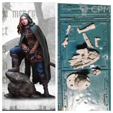 Описание картинки Nocturna models. Ayleen 30mm от Greed's storehouse по цене 400руб | Свободный Рынок Миниатюр - СРМ