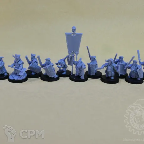 Описание картинки Infernal Cohort от Mechanikus Forge по цене 2 010руб | Свободный Рынок Миниатюр - СРМ