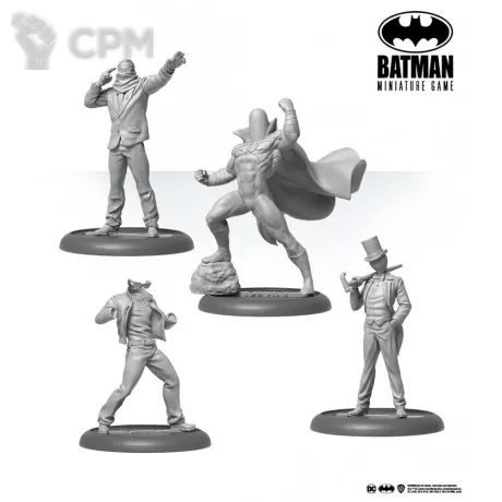 Описание картинки Penguin Associates - Batman Miniature Game от Критикал Принт по цене 560руб | Свободный Рынок Миниатюр - СРМ
