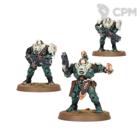 Описание картинки Ironkin Steeljacks от Mechanikus Forge по цене 1 500руб | Свободный Рынок Миниатюр - СРМ