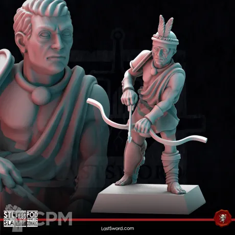 Описание картинки Sagitarius от Barduck Miniatures по цене 239руб | Свободный Рынок Миниатюр - СРМ