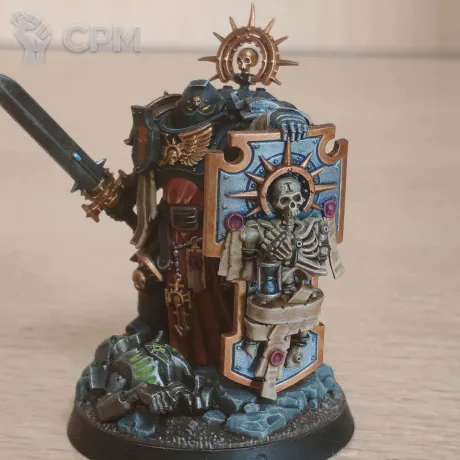 Описание картинки Indomitus Primaris Captain with Relic Shield от Atikim по цене 3 000руб | Свободный Рынок Миниатюр - СРМ