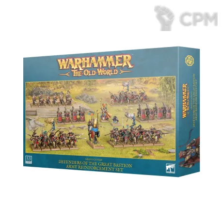 Описание картинки Defenders of the Great Bastion Army Reinforcement Set от MiniaturesFAN по цене 27 768руб | Свободный Рынок Миниатюр - СРМ