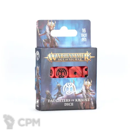 Описание картинки Daughters of Khaine Dice Set от MiniaturesFAN по цене 4 130руб | Свободный Рынок Миниатюр - СРМ