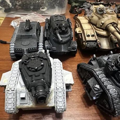 Описание картинки Astra Militarum армия на 2-3к суммарно от User10182 по цене 22 000руб | Свободный Рынок Миниатюр - СРМ