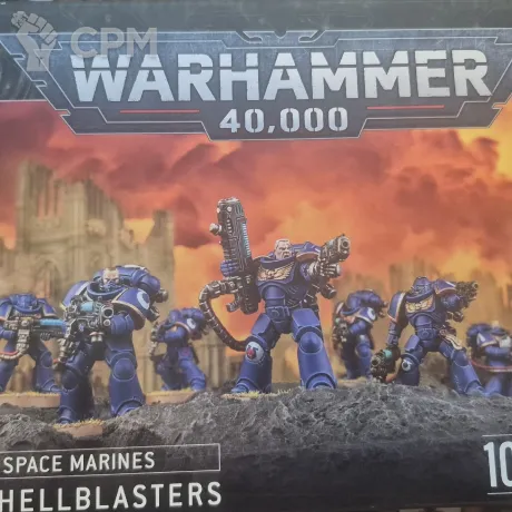 Описание картинки Primaris Hellblasters от  по цене 5 200руб | Свободный Рынок Миниатюр - СРМ