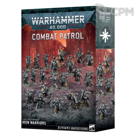 Описание картинки [ПРЕДЗАКАЗ] Combat Patrol: Iron Warriors от MiniaturesFAN по цене 20 832руб | Свободный Рынок Миниатюр - СРМ