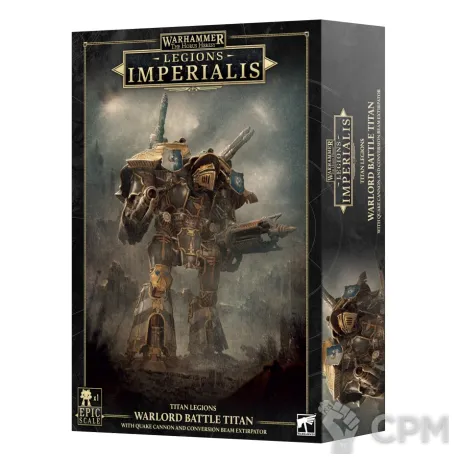 Описание картинки [ПРЕДЗАКАЗ] Warlord Titan With Quake Cannon And Conversion Beam Extirpator от MiniaturesFAN по цене 13 020руб | Свободный Рынок Миниатюр - СРМ