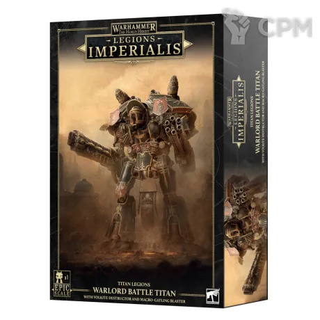 Описание картинки [ПРЕДЗАКАЗ] Warlord Titan with Volkite Destructor and Macro-Gatling Blaster от MiniaturesFAN по цене 13 020руб | Свободный Рынок Миниатюр - СРМ