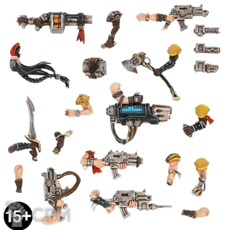 Описание картинки [ПРЕДЗАКАЗ] Escher Champions Weapons от MiniaturesFAN по цене 5 426руб | Свободный Рынок Миниатюр - СРМ
