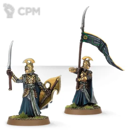 Описание картинки [ПРЕДЗАКАЗ] Elf Command от MiniaturesFAN по цене 2 553руб | Свободный Рынок Миниатюр - СРМ