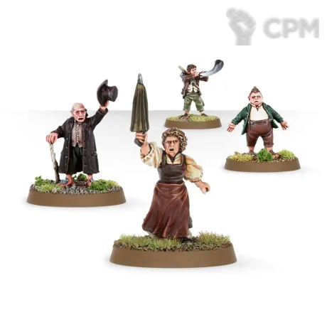 Описание картинки [ПРЕДЗАКАЗ]Hobbits of the Shire от MiniaturesFAN по цене 3 617руб | Свободный Рынок Миниатюр - СРМ