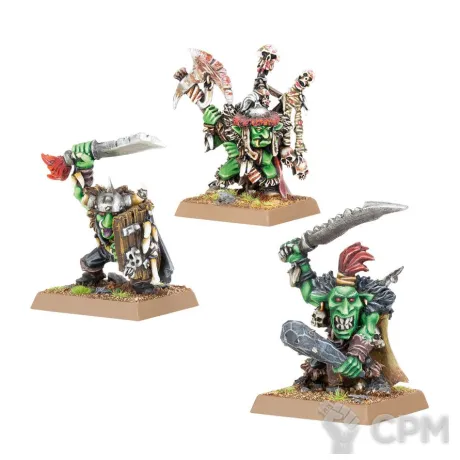 Описание картинки [ПРЕДЗАКАЗ] Goblin Bosses от MiniaturesFAN по цене 4 043руб | Свободный Рынок Миниатюр - СРМ