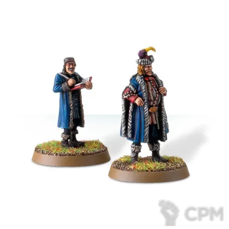 Описание картинки [ПРЕЗАКАЗ] The Master of Lake-town and Alfrid the Councilor от MiniaturesFAN по цене 5 532руб | Свободный Рынок Миниатюр - СРМ