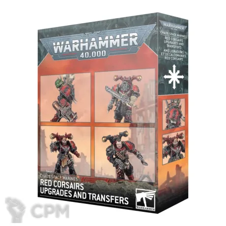 Описание картинки [ПРЕДЗАКАЗ] Red Corsairs Upgrades and Transfers от MiniaturesFAN по цене 3 528руб | Свободный Рынок Миниатюр - СРМ