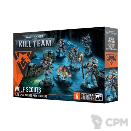Описание картинки [Предзаказ] Kill Team: Wolf Scouts от MiniaturesFAN по цене 10 100руб | Свободный Рынок Миниатюр - СРМ