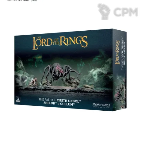 Описание картинки [ПРЕДЗАКАЗ] The Path of Cirith Ungol: Shelob &amp; Gollum от MiniaturesFAN по цене 5 460руб | Свободный Рынок Миниатюр - СРМ