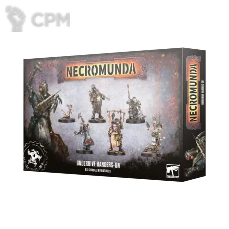 Описание картинки [ПРЕДЗАКАЗ] Underhive Hangers-on от MiniaturesFAN по цене 4 536руб | Свободный Рынок Миниатюр - СРМ