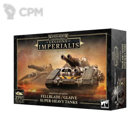 Описание картинки [ПРЕДЗАКАЗ] Fellblade / Glaive Super-heavy Tanks от MiniaturesFAN по цене 5 460руб | Свободный Рынок Миниатюр - СРМ