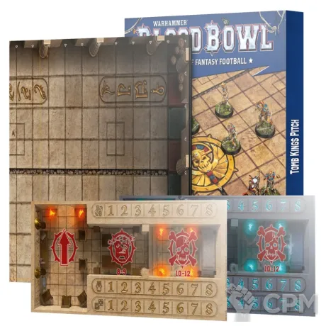 Описание картинки [ПРЕДЗАКАЗ] Tomb Kings Team Pitch and Dugouts от MiniaturesFAN по цене 8 388руб | Свободный Рынок Миниатюр - СРМ