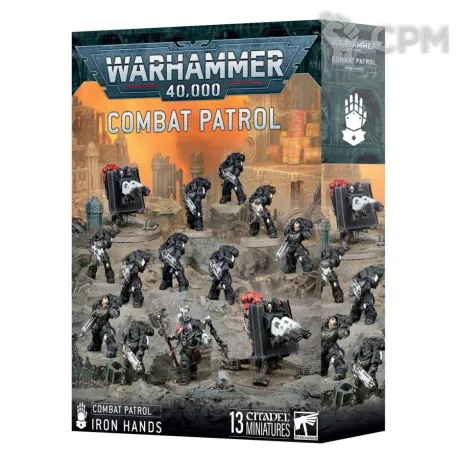 Описание картинки [ПРЕДЗАКАЗ] Combat Patrol: Iron Hands от MiniaturesFAN по цене 22 388руб | Свободный Рынок Миниатюр - СРМ