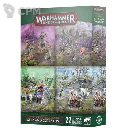 Описание картинки [ПРЕДЗАКАЗ] Destruction Warbands: Gitz and Goliaths от MiniaturesFAN по цене 14 548руб | Свободный Рынок Миниатюр - СРМ