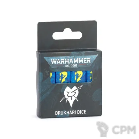 Описание картинки [ПРЕДЗАКАЗ] Drukhari Dice Set от MiniaturesFAN по цене 4 468руб | Свободный Рынок Миниатюр - СРМ