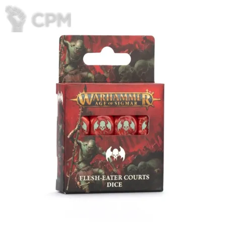 Описание картинки [Предзаказ] Flesh-eater Courts Dice Set от MiniaturesFAN по цене 4 444руб | Свободный Рынок Миниатюр - СРМ