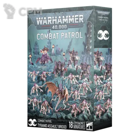 Описание картинки [ПРЕДЗАКАЗ] Combat Patrol: Tyranid Assault Brood от MiniaturesFAN по цене 17 640руб | Свободный Рынок Миниатюр - СРМ