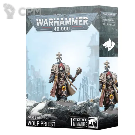 Описание картинки [Предзаказ]  Wolf Priest от MiniaturesFAN по цене 4 368руб | Свободный Рынок Миниатюр - СРМ