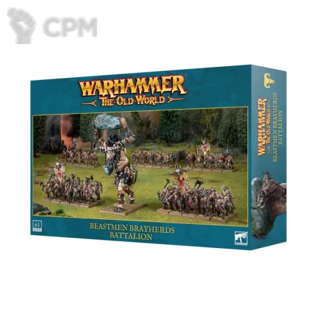 Описание картинки [ПРЕДЗАКАЗ] Beastmen Brayherds Battalion от MiniaturesFAN по цене 19 320руб | Свободный Рынок Миниатюр - СРМ