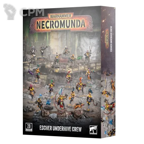 Описание картинки [Предзаказ] Escher Underhive Crew от MiniaturesFAN по цене 9 576руб | Свободный Рынок Миниатюр - СРМ