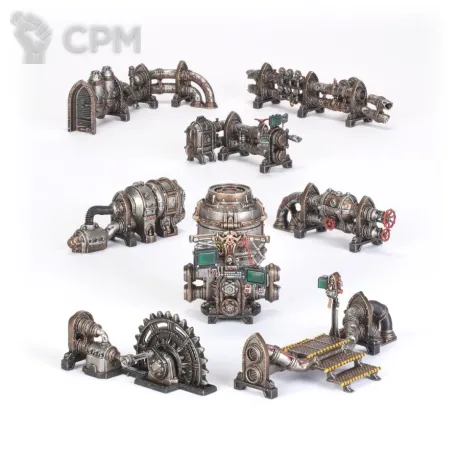 Описание картинки [Предзаказ] Warhammer Necromunda: Zone Mortalis Factoria Pipes от MiniaturesFAN по цене 6 048руб | Свободный Рынок Миниатюр - СРМ