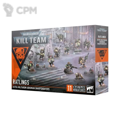 Описание картинки [Предзаказ] Kill Team: Ratlings от MiniaturesFAN по цене 7 140руб | Свободный Рынок Миниатюр - СРМ