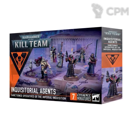 Описание картинки [Предзаказ] Kill Team: Inquisitorial Agents от MiniaturesFAN по цене 6 048руб | Свободный Рынок Миниатюр - СРМ