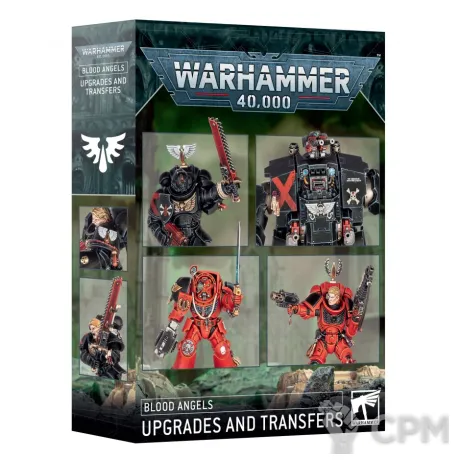 Описание картинки [Предзаказ] Blood Angels Upgrades and Transfers от MiniaturesFAN по цене 3 864руб | Свободный Рынок Миниатюр - СРМ