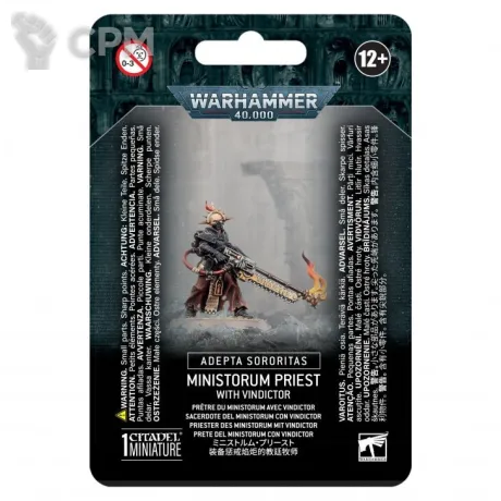 Описание картинки [Предзаказ] Ministorum Priest with Vindictor от MiniaturesFAN по цене 3 864руб | Свободный Рынок Миниатюр - СРМ