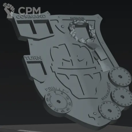 Описание картинки Imperium - Imperial Knight Tracker Honour от Destr по цене 1 200руб | Свободный Рынок Миниатюр - СРМ
