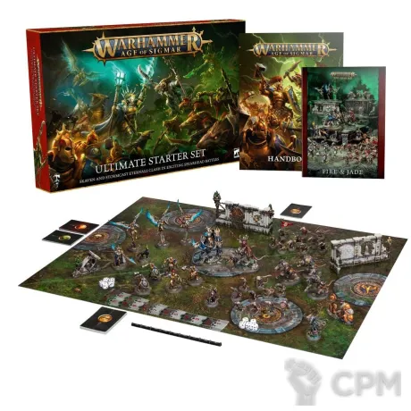 Описание картинки [Предзаказ] Warhammer Age of Sigmar – Ultimate Starter Set от MiniaturesFAN по цене 27 015руб | Свободный Рынок Миниатюр - СРМ
