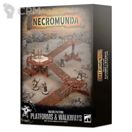 Описание картинки [Предзаказ] Thatos Pattern Platform and Walkways от MiniaturesFAN по цене 8 316руб | Свободный Рынок Миниатюр - СРМ